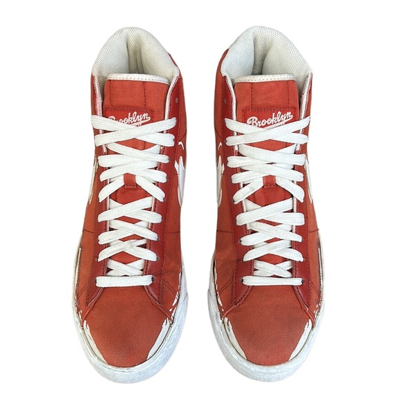 Nike Blazer High Brooklyn Jackie Robinson Pack Red #316664-612 Men’s Size 9.5 - Picture 4 of 12